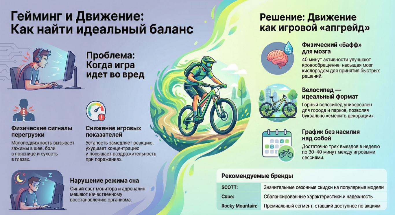 Почему гейминг и гиподинамия стали синонимами