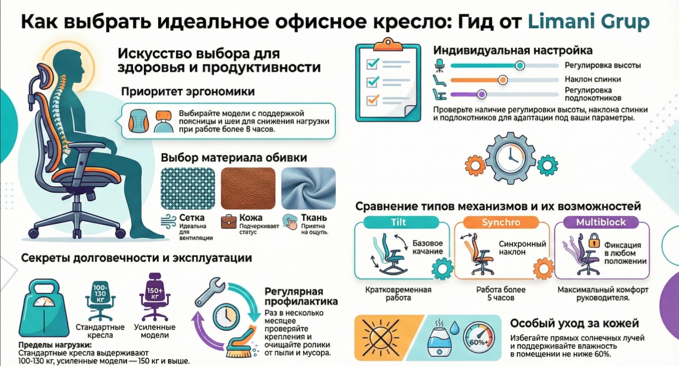 Почему правильное кресло критически важно для здоровья?