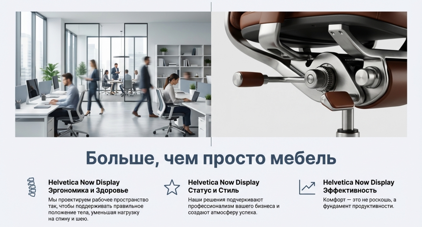 Основные типы офисных кресел, представленных в Кишиневе