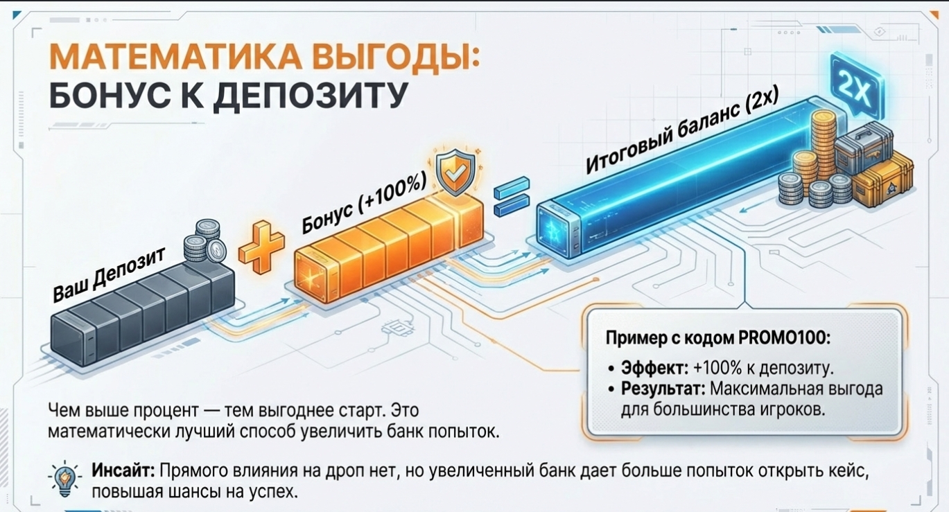 Бонусы за пополнение баланса