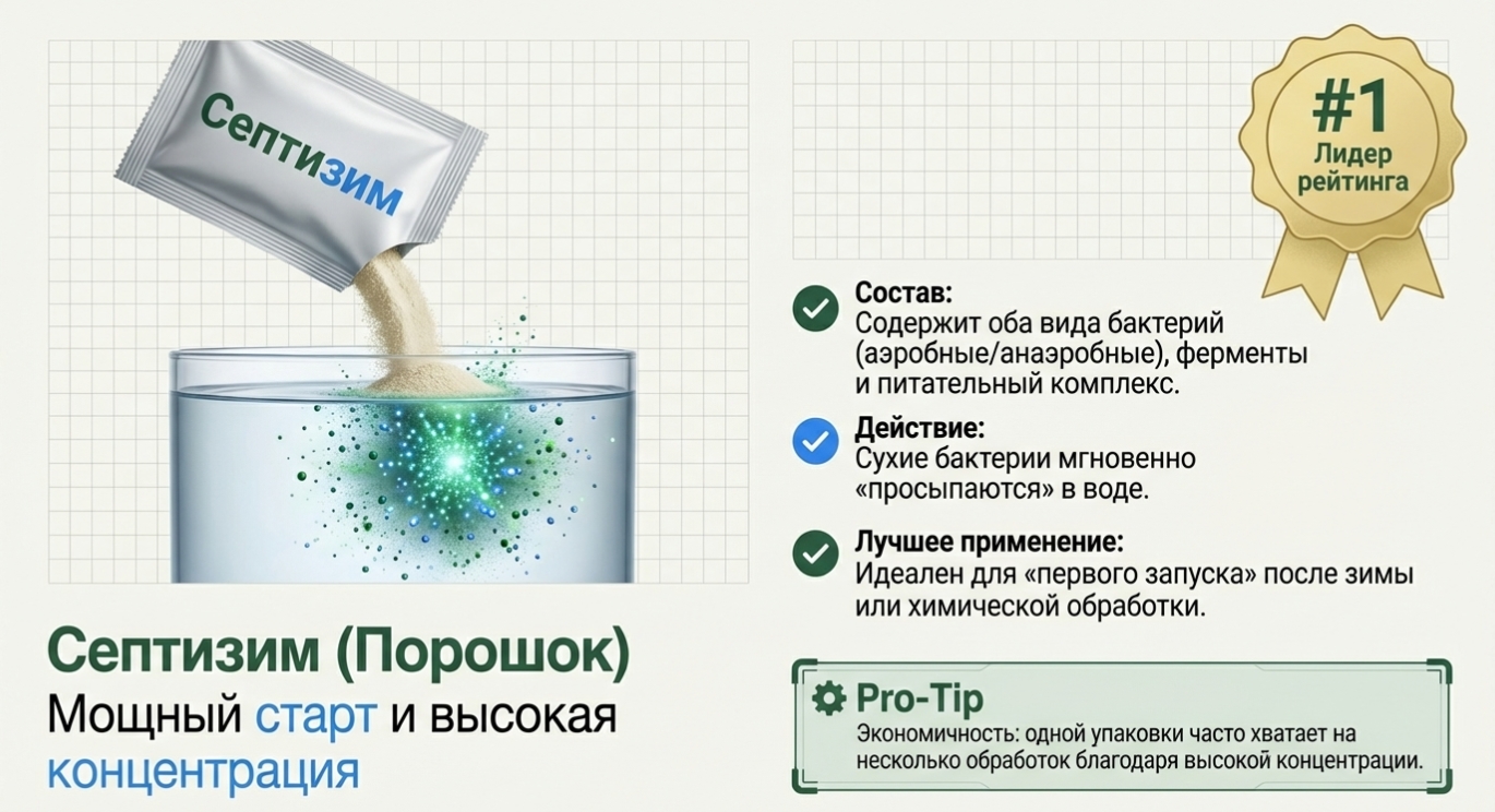 «Септизим»: детальный обзор биоактиватора-универсала
