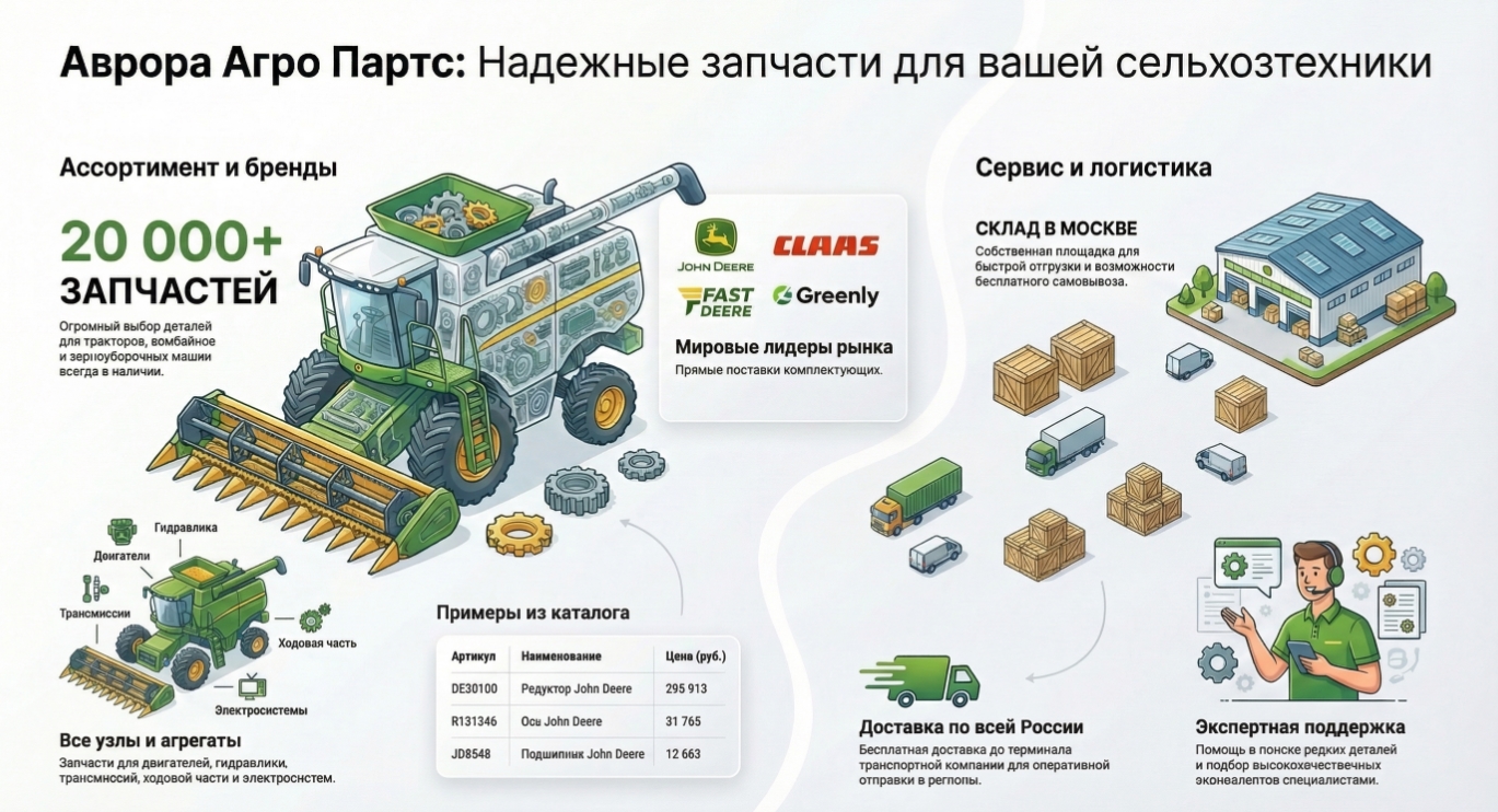 Почему фермеры переходят на онлайн-заказ запчастей
