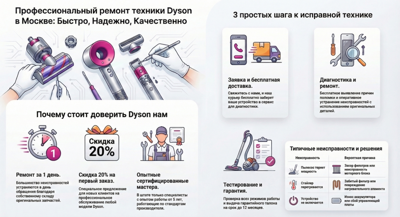 Почему техника Dyson требует особого подхода