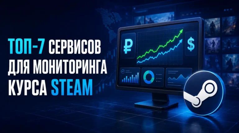 Топ-7 сервисов для мониторинга курса Steam