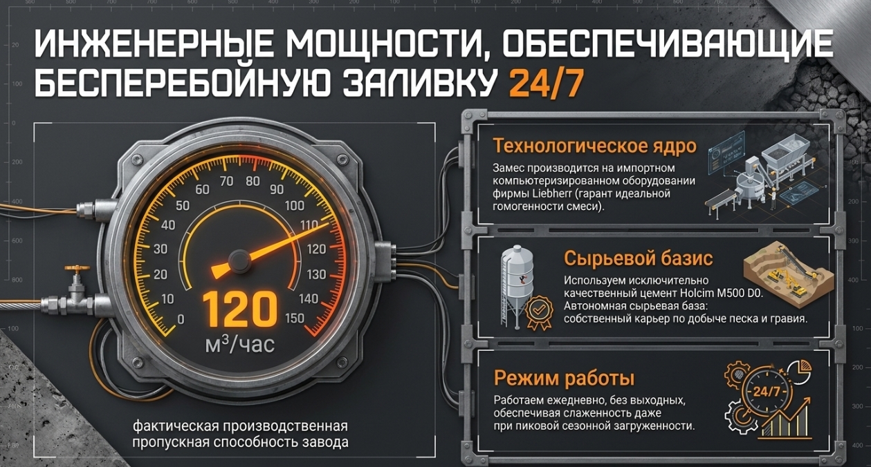 Как выбрать поставщика бетона с доставкой